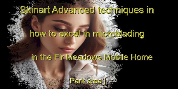 Skinart Advanced techniques in how to excel in microblading in the Fir Meadows Mobile Home Park area | MicrobladingTraining | MicrobladingClasses | SkinartTraining-United States
